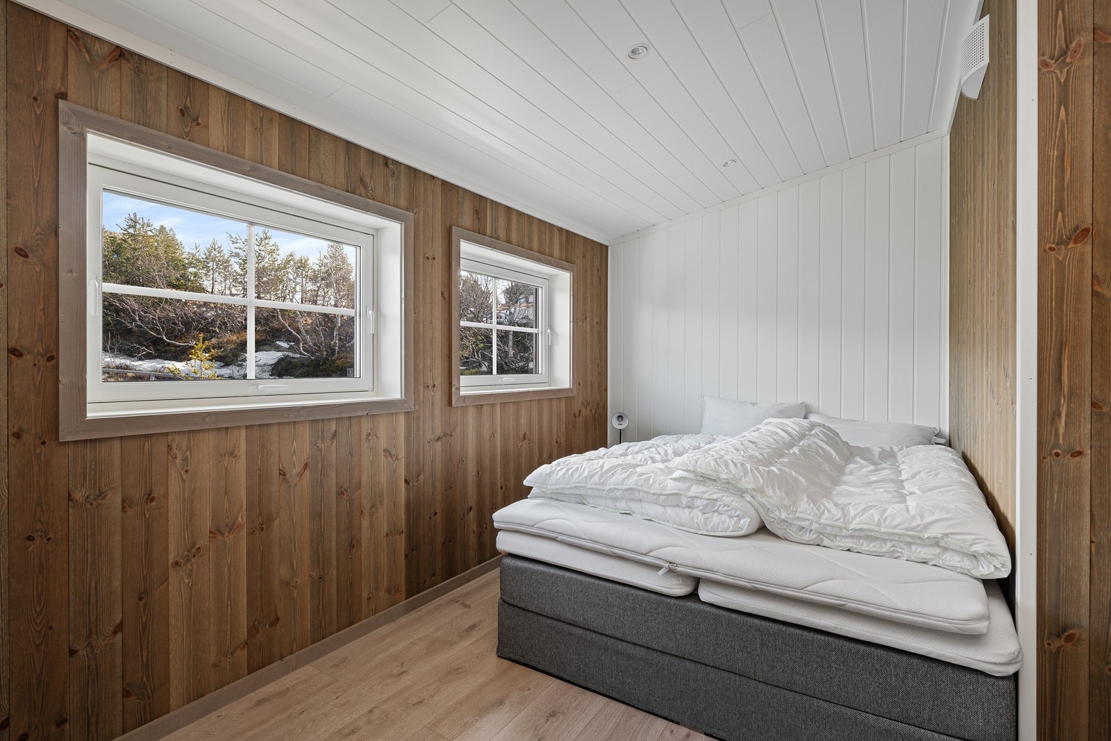 Soverom i loftsetg. Galleribilde