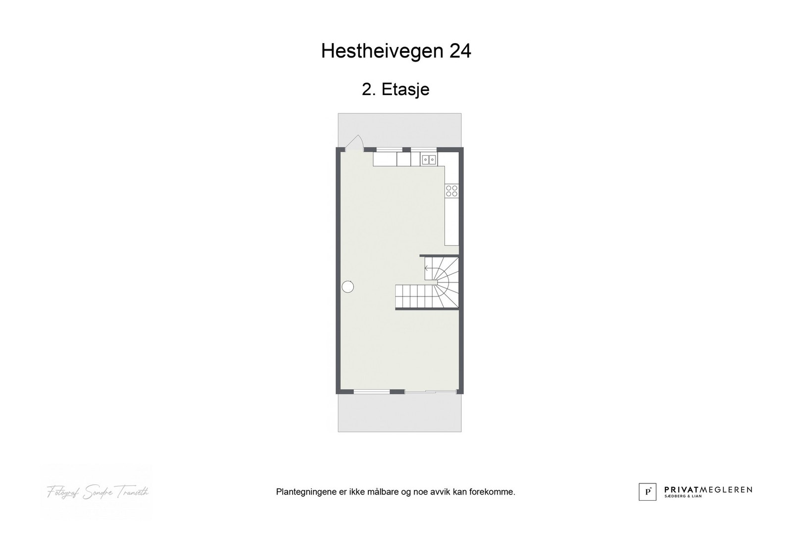 Planskisse 2.etg. Galleribilde