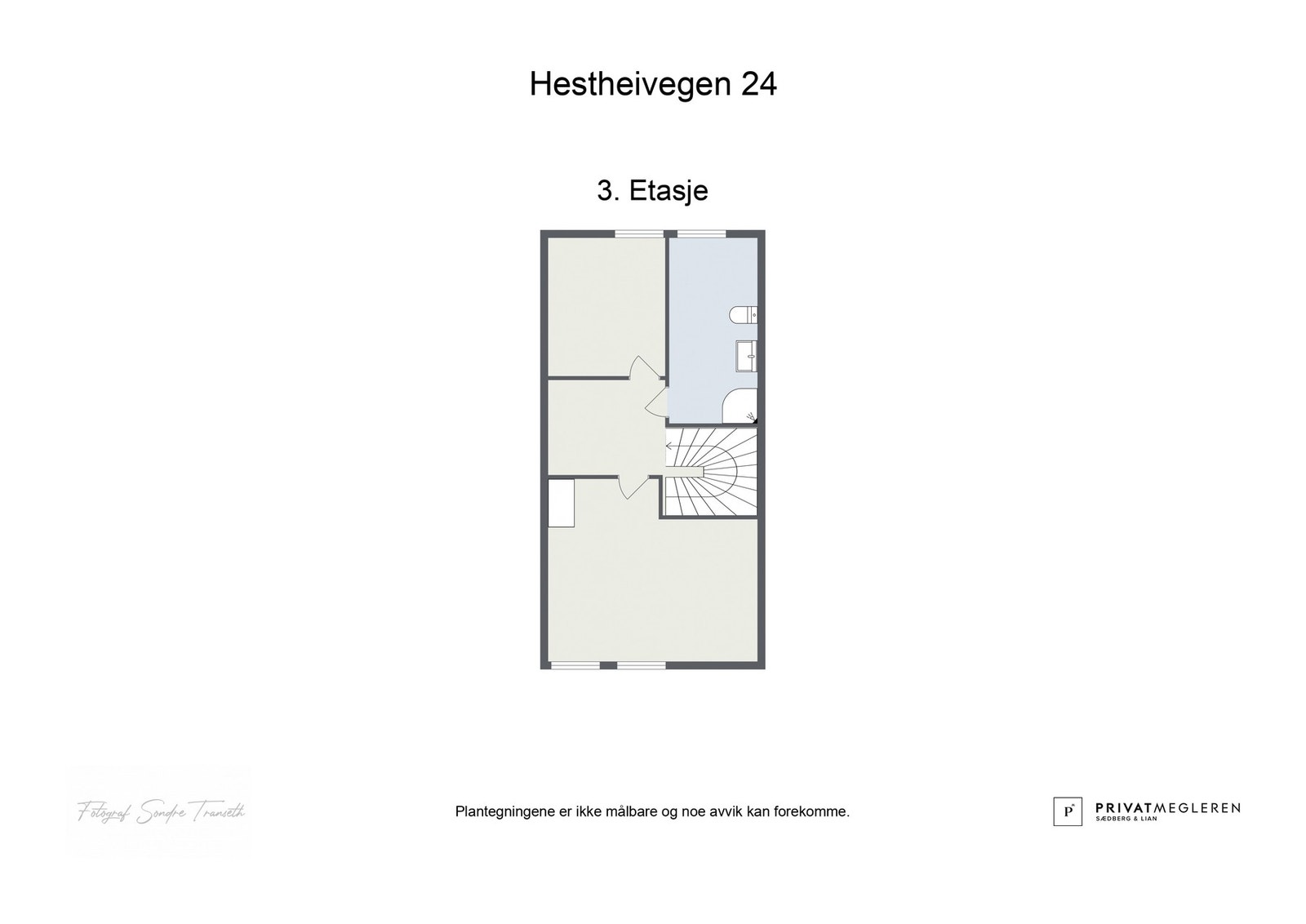 Planskisse 3.etg. Galleribilde
