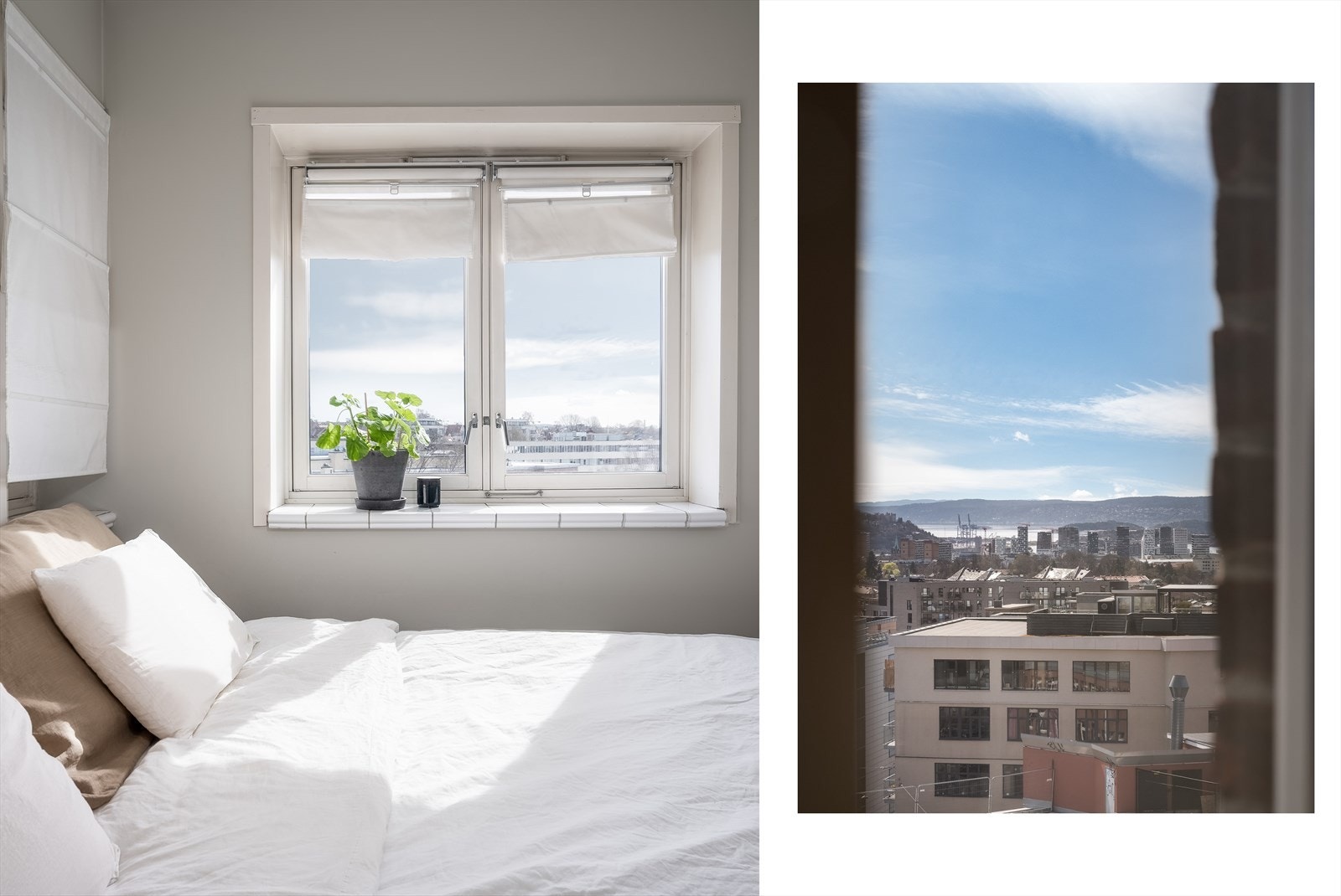 Begge soverommene har en flott utsikt. Galleribilde