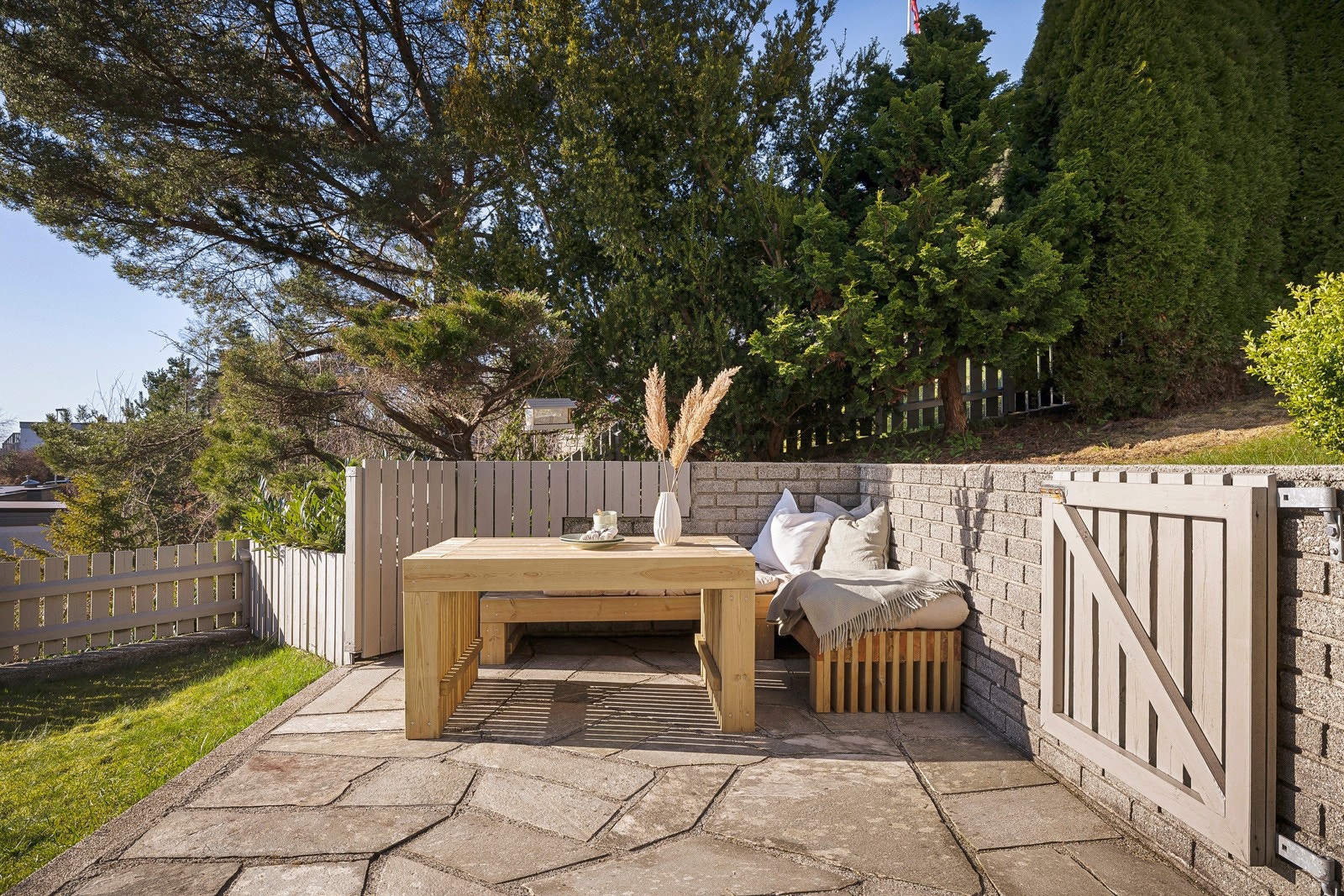 - Koselig solrikt uteområde - Galleribilde