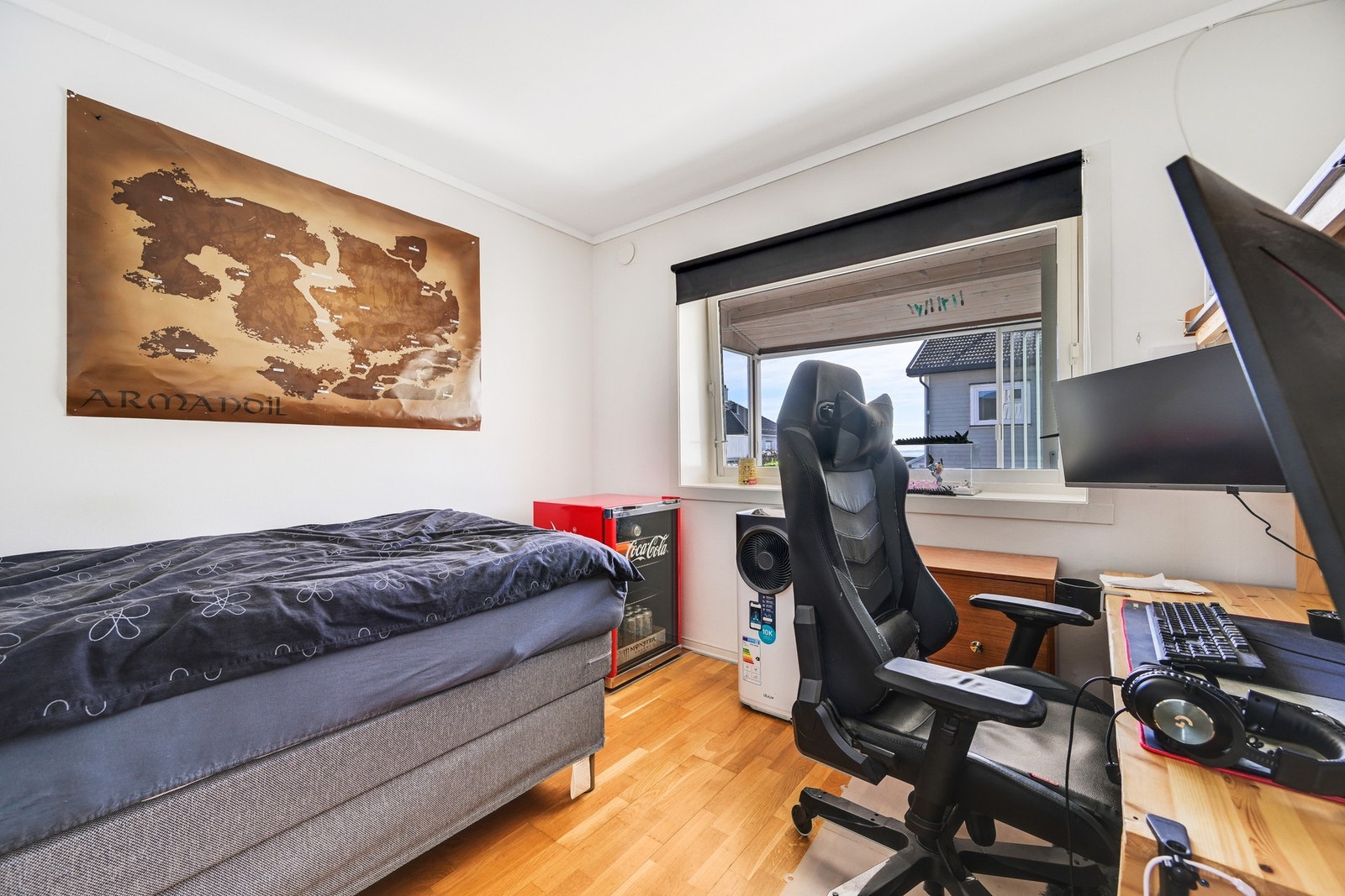 Leiligheten har to lyse og gode soverom. Galleribilde