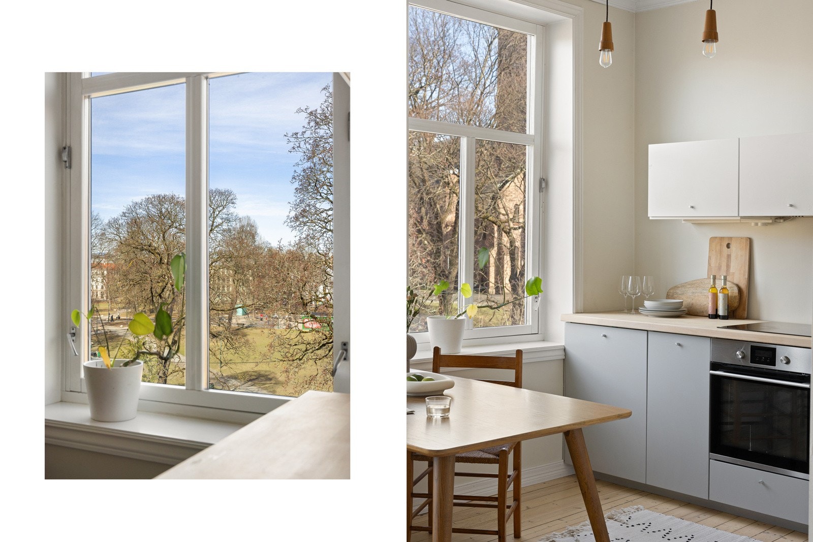 Grønt og fritt utsyn mot Sofienbergparken Galleribilde