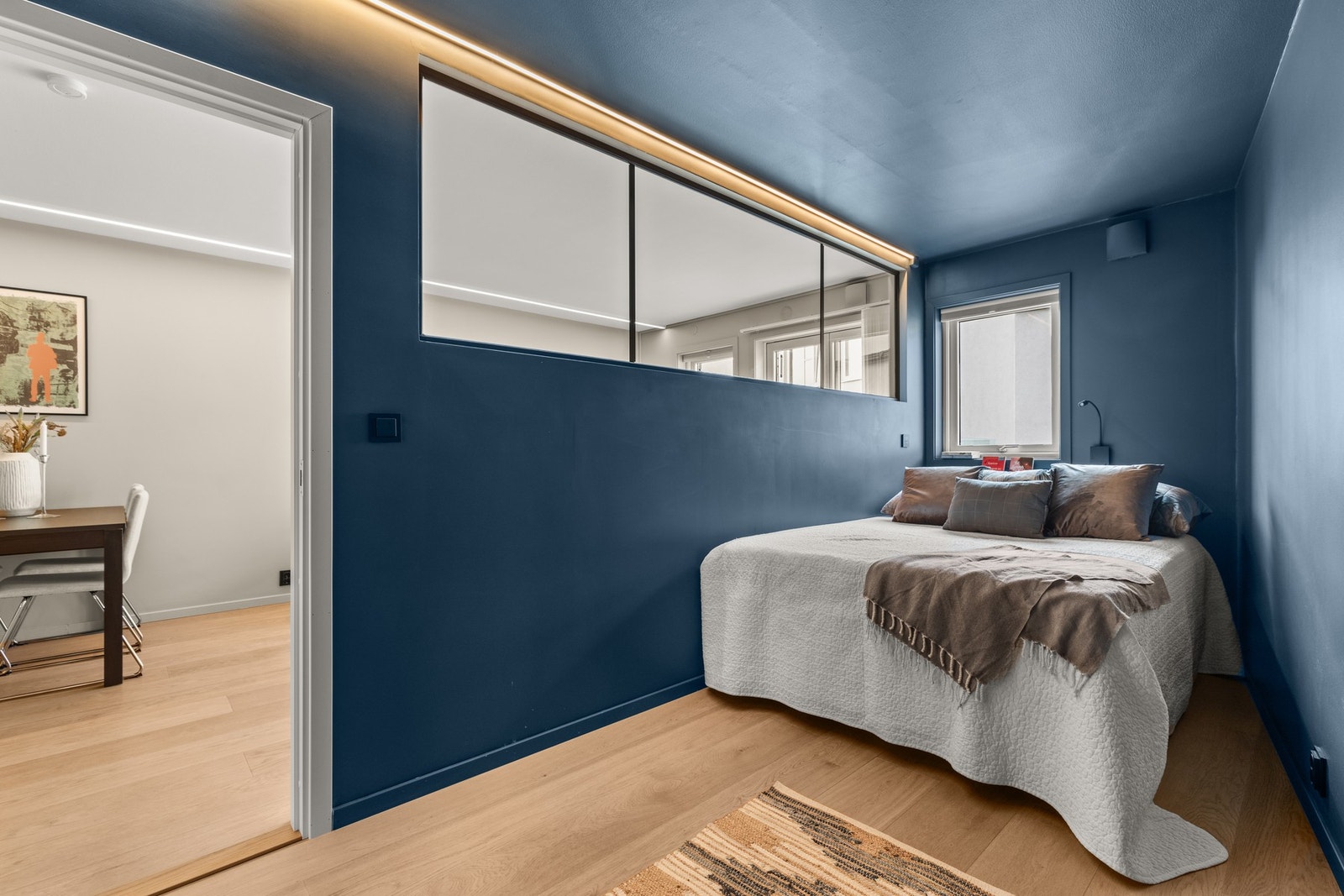 Nytt 1-stav Bjelin herdet tregulv lagt i 2019. Galleribilde