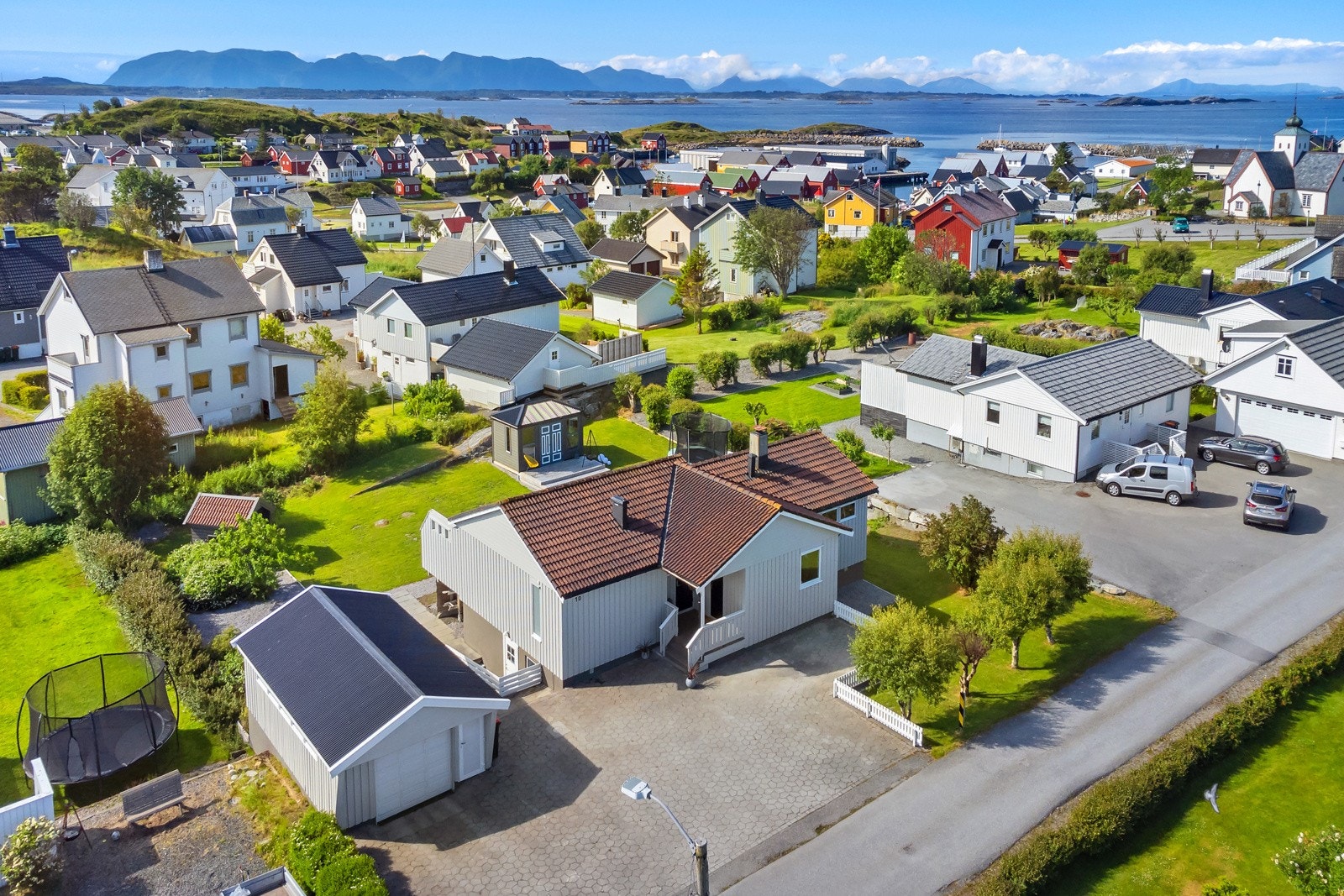 Tomten fremstår som svært barne- og familievennlig. Galleribilde
