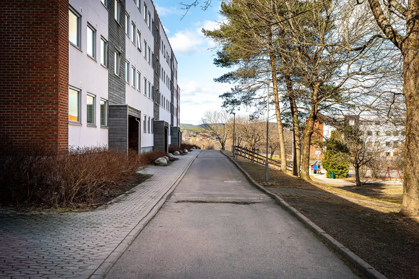 Borettslaget består av 143 andelsleiligheter og en tjenesteleilighet. Galleribilde