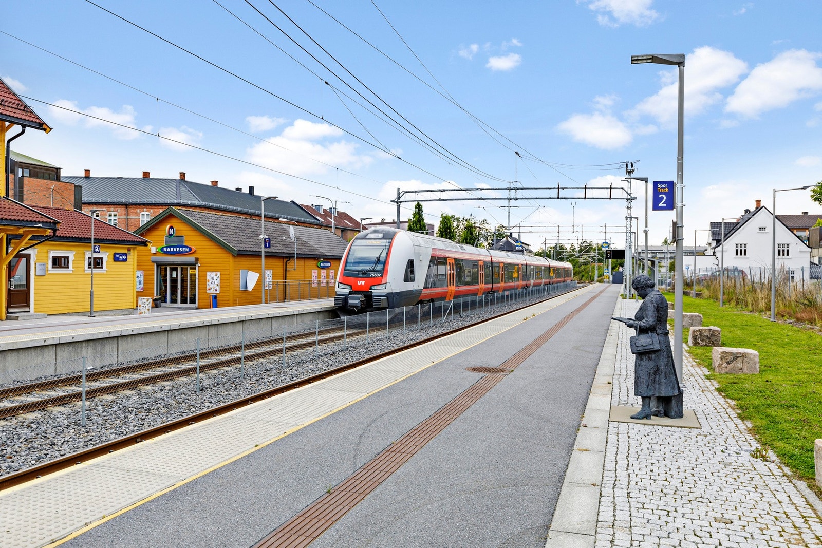 Togstasjonen i Askim Galleribilde