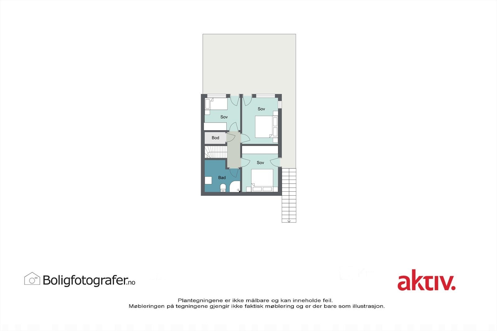 Plantegning underetasje Galleribilde