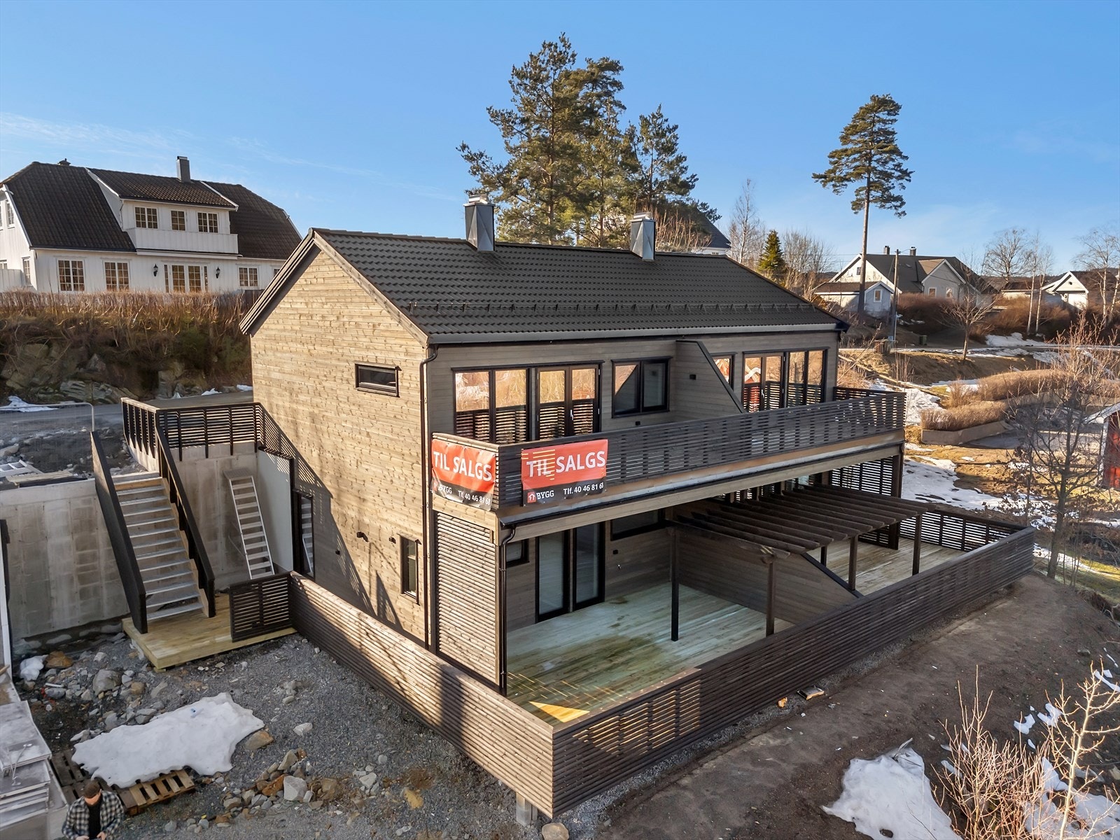 To tomannsboliger under oppføring - klar for innflytting! Galleribilde