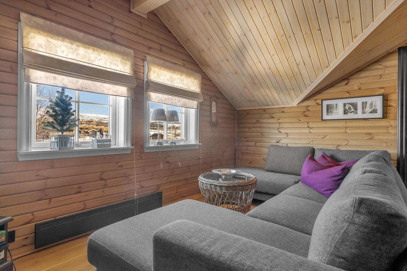 Fint med det ekstra stuearealet oppe Galleribilde