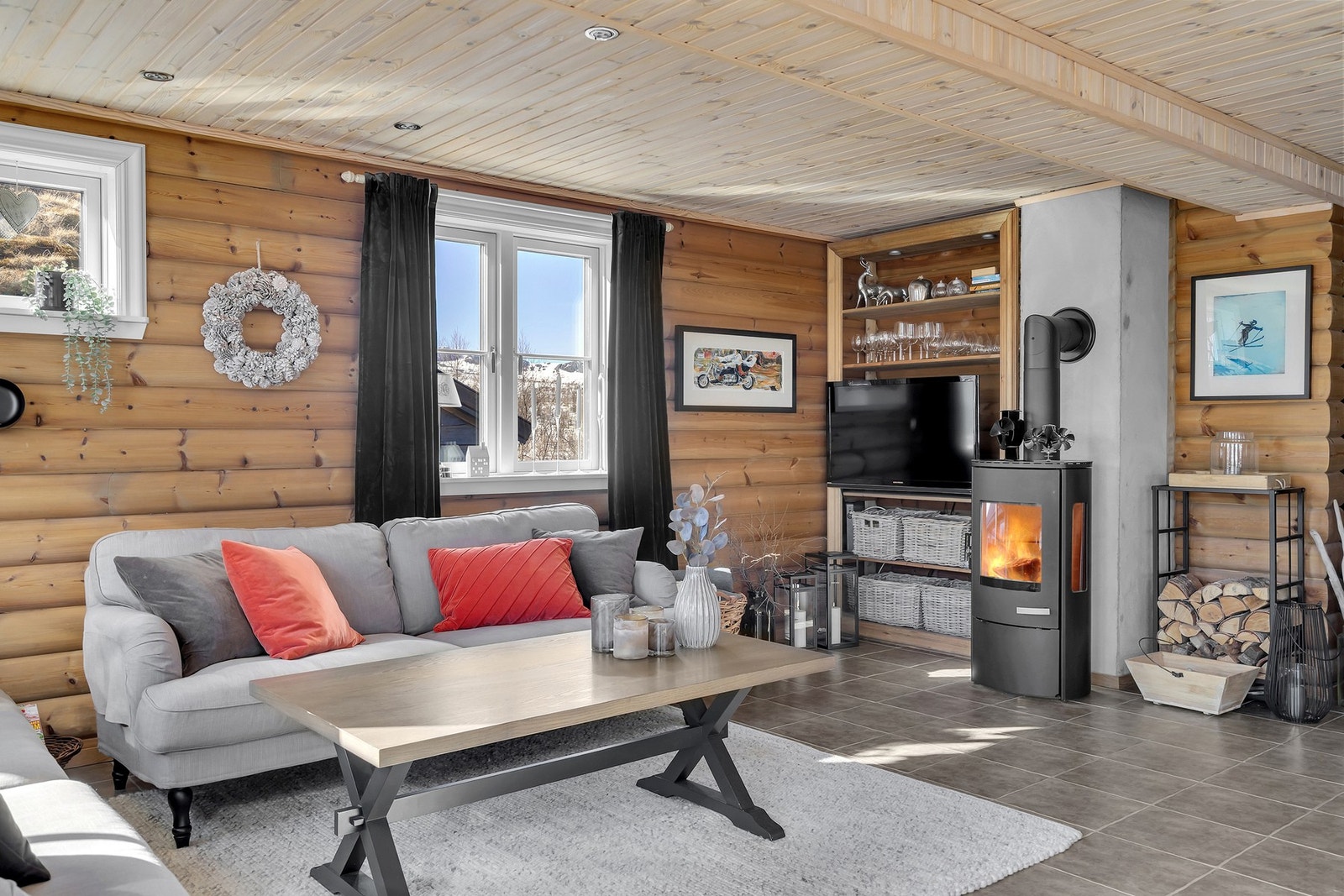 Det er utsikt på alle kanter Galleribilde