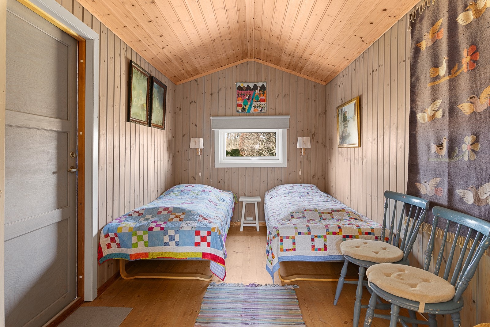 Soverom 2. Hytta og annekset har totalt 5 soverom Galleribilde