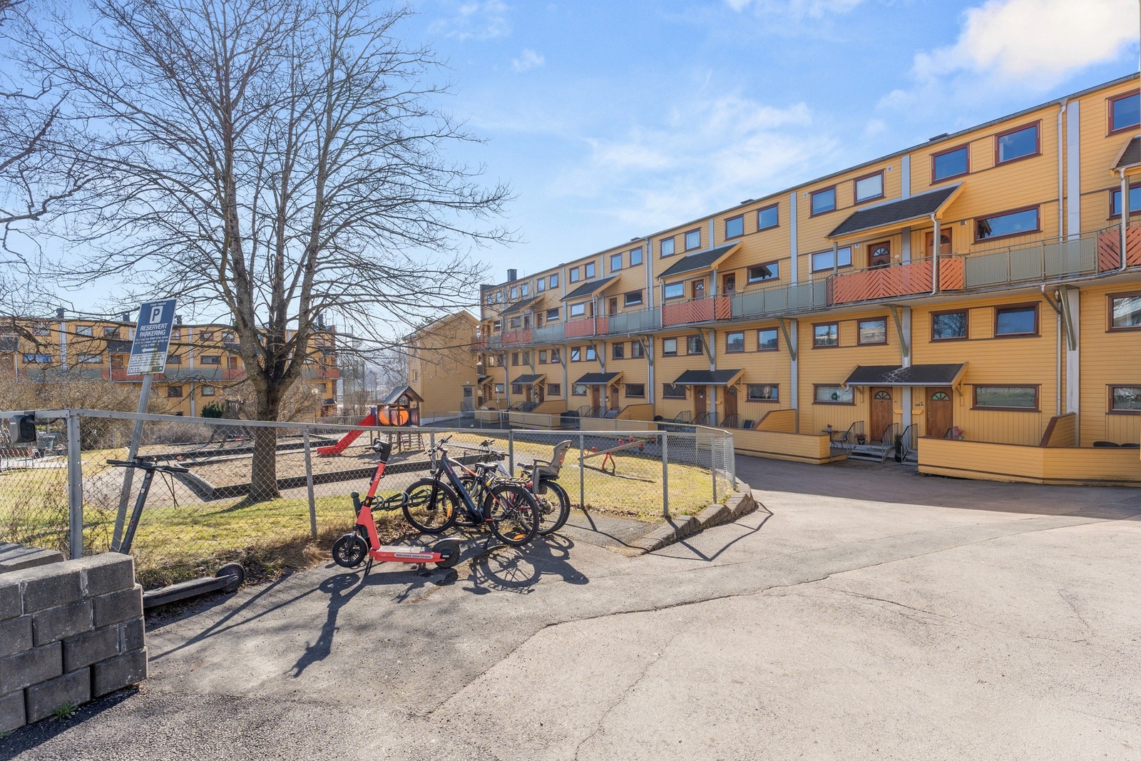 På Veitvet bor du nærme marka, butikker, offentlig kommunikasjon og alt du behøver i hverdagen Galleribilde