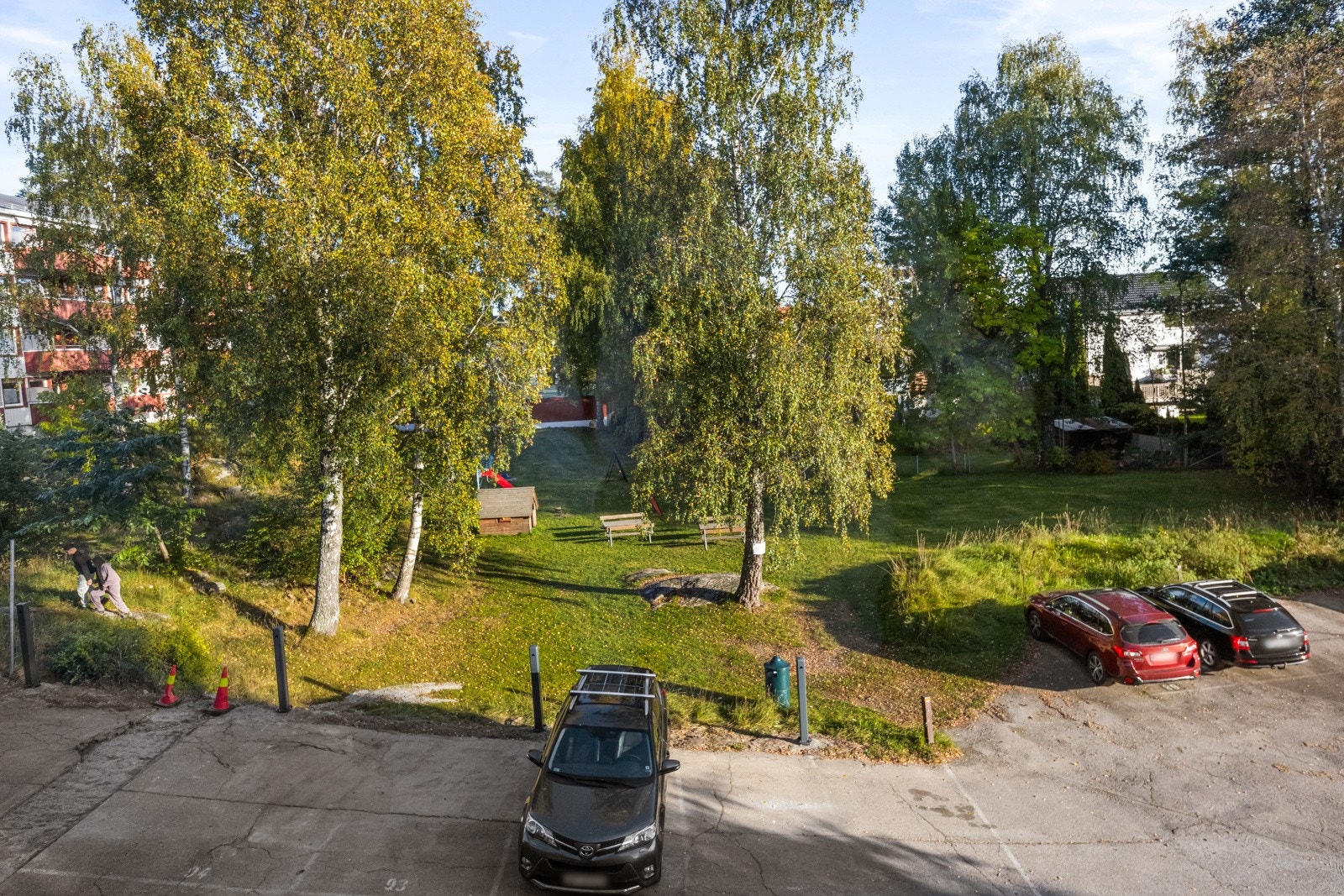 Borettslaget leier ut parkeringsplasser til beboere Galleribilde