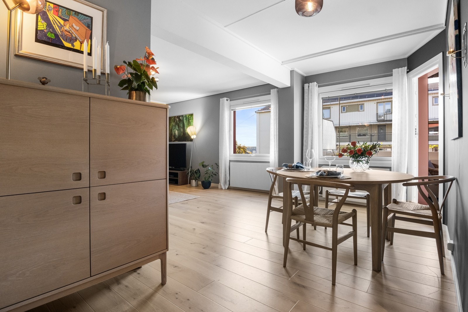 Stuen er romslig Galleribilde