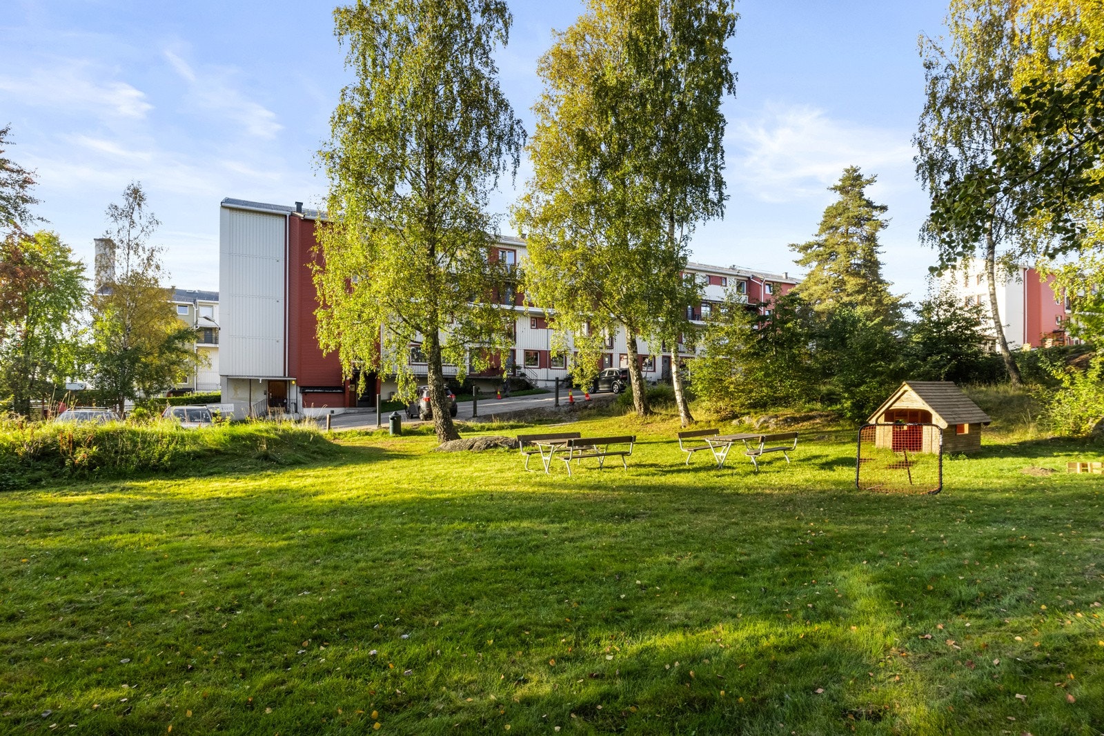 Oppgradering av lekeplasser i 2015 i regi av borettslaget Galleribilde