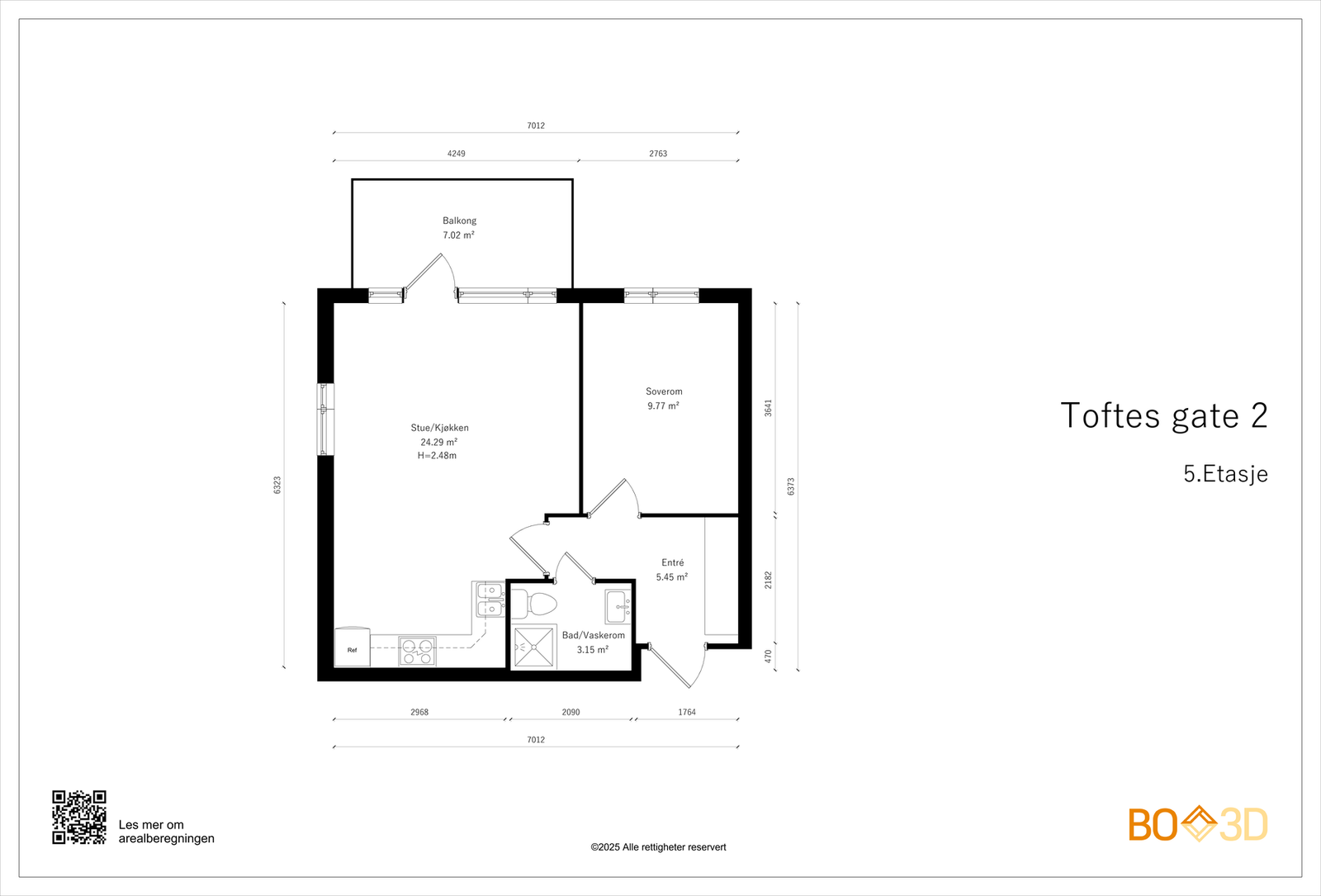 Plantegning. Galleribilde