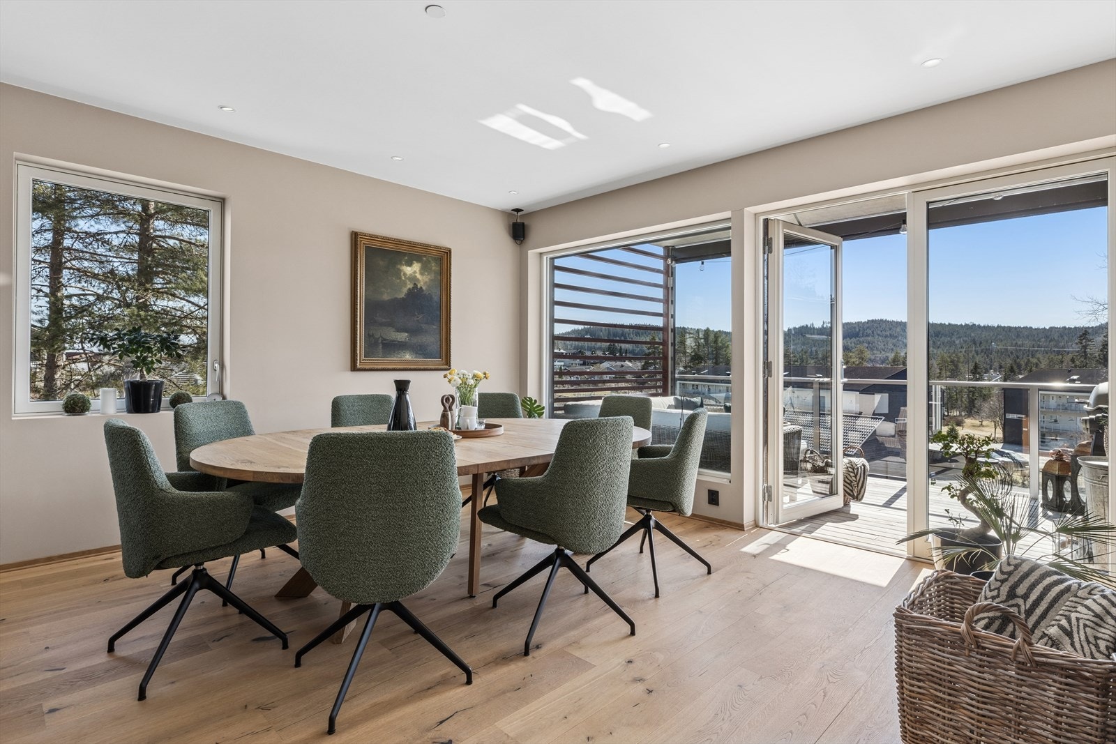 Her kan familie og venner samles året rundt. Galleribilde