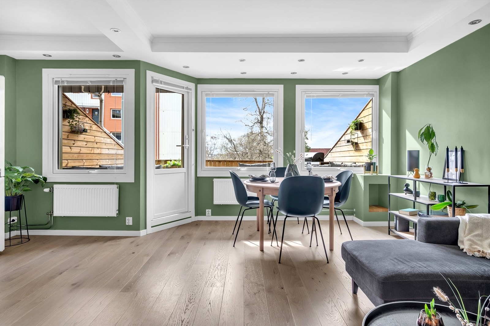 Leiligheten ligger i 1. etasje og inneholder entré, bad, bod, soverom, kjøkken og stue. Galleribilde