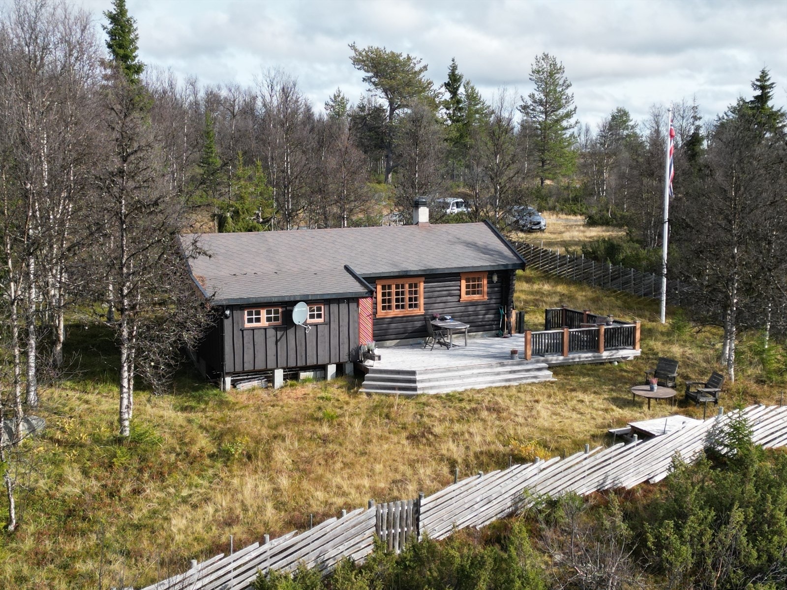 Eiendommen ligger på Revulen i Nord Aurdal kommune, ca. 932 moh. Galleribilde