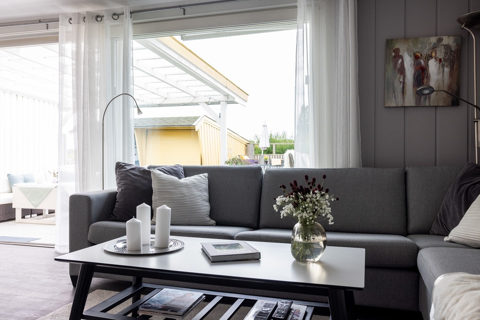 - Lys og hyggelig stue - Galleribilde