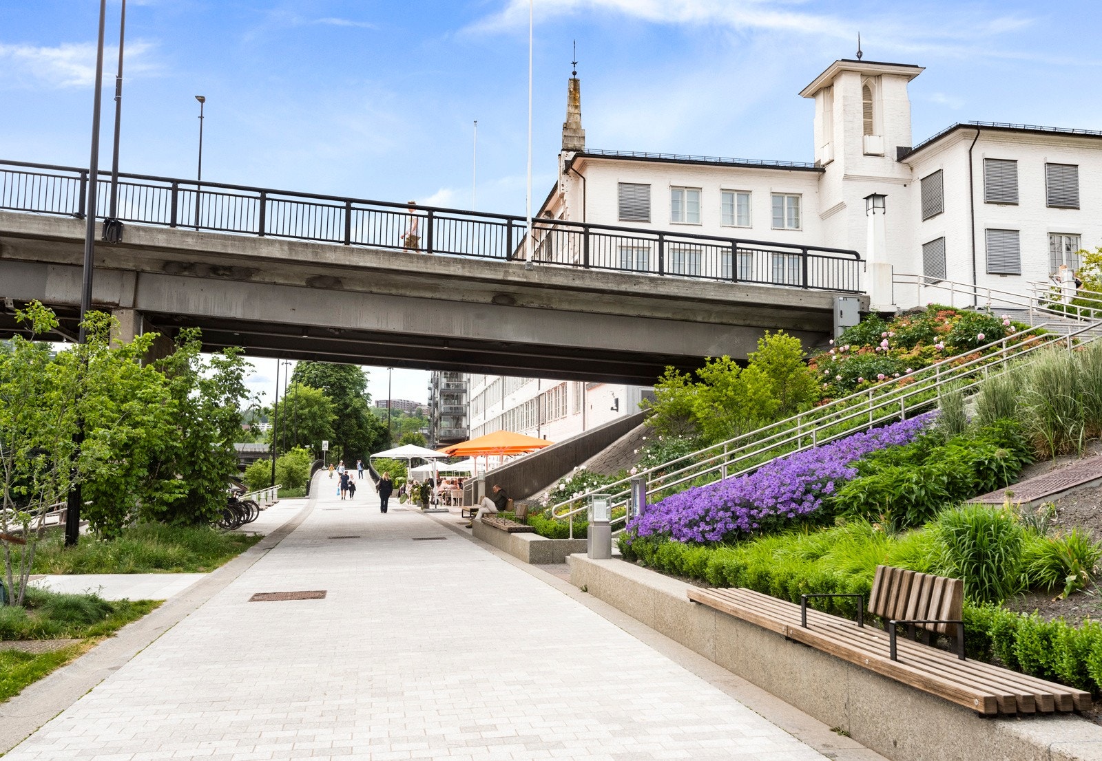 Område bilder av Sandvika sentrum og Kadettangen Galleribilde