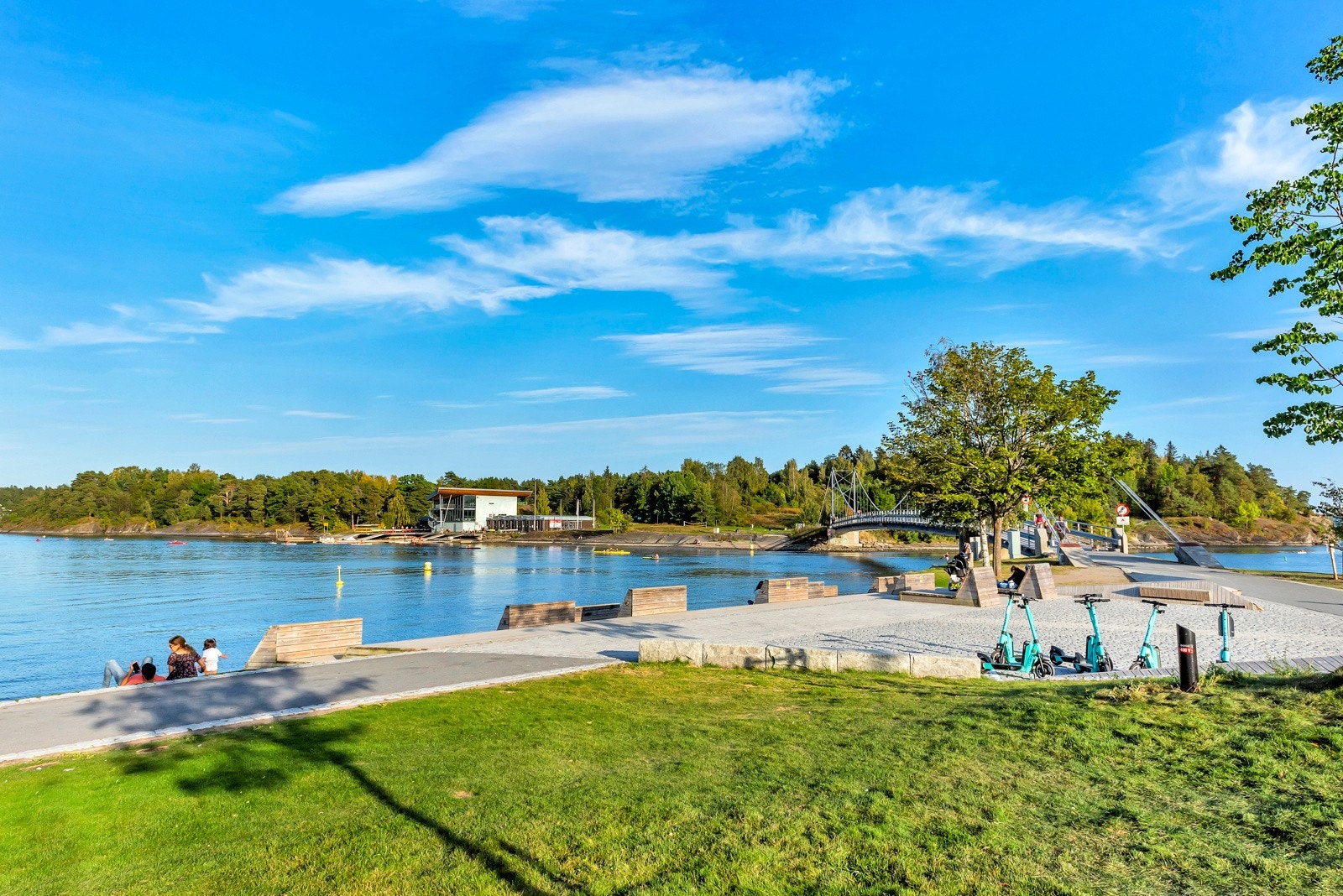 Område bilder av Sandvika sentrum og Kadettangen Galleribilde