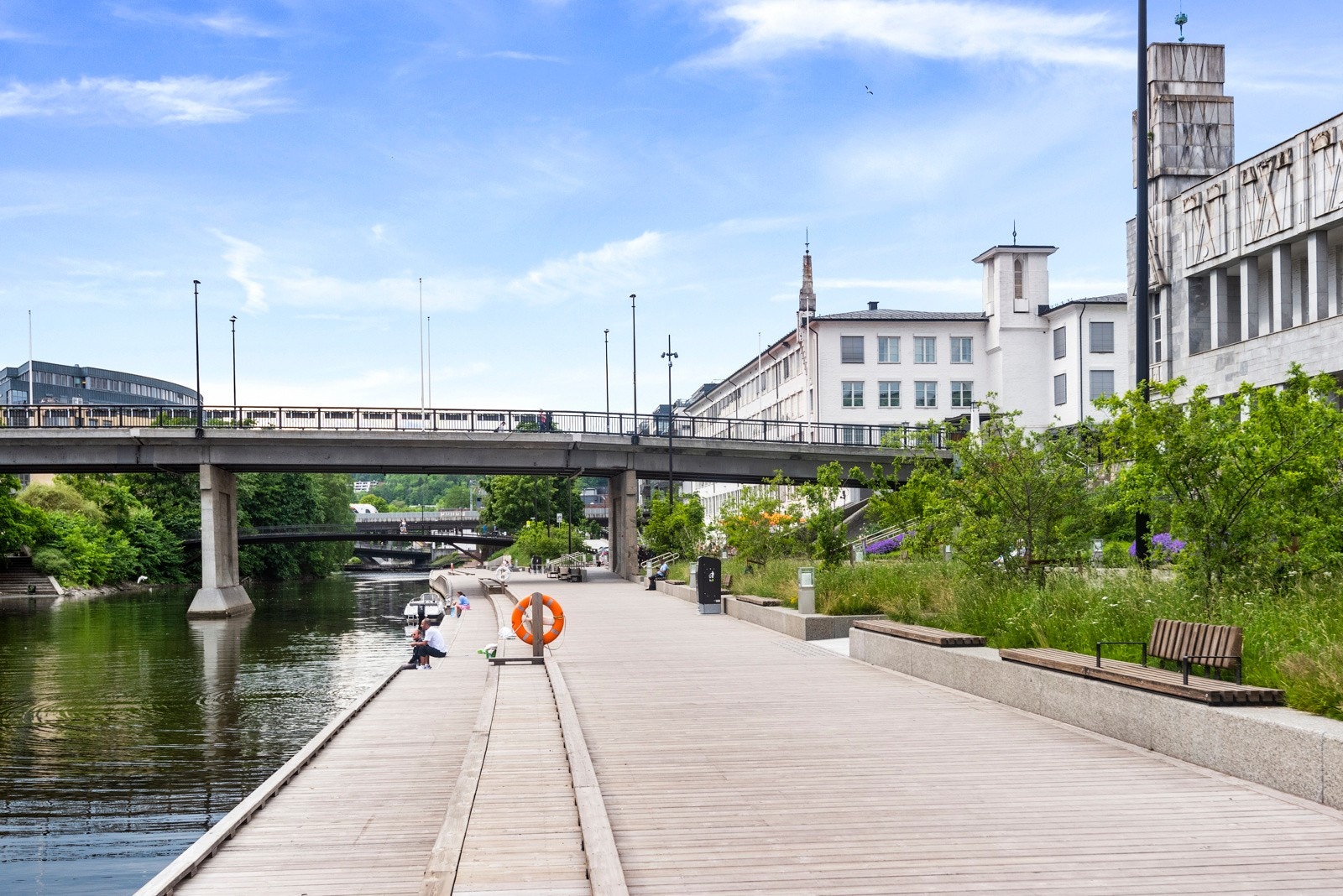 Område bilder av Sandvika sentrum og Kadettangen Galleribilde