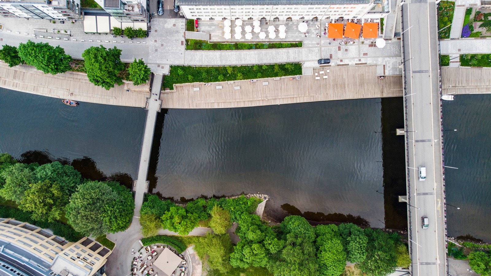 Område bilder av Sandvika sentrum og Kadettangen Galleribilde