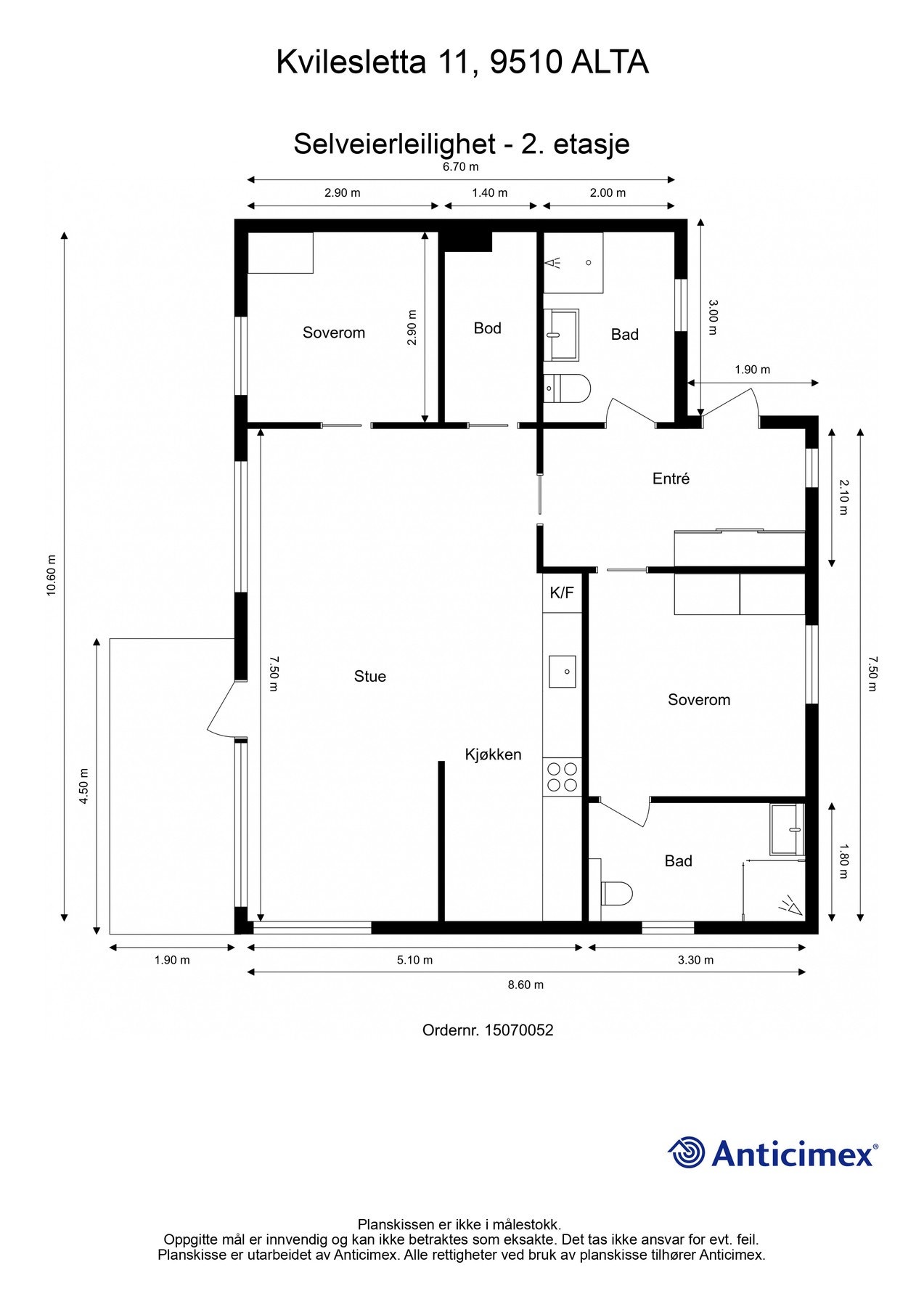 Plantegning Galleribilde