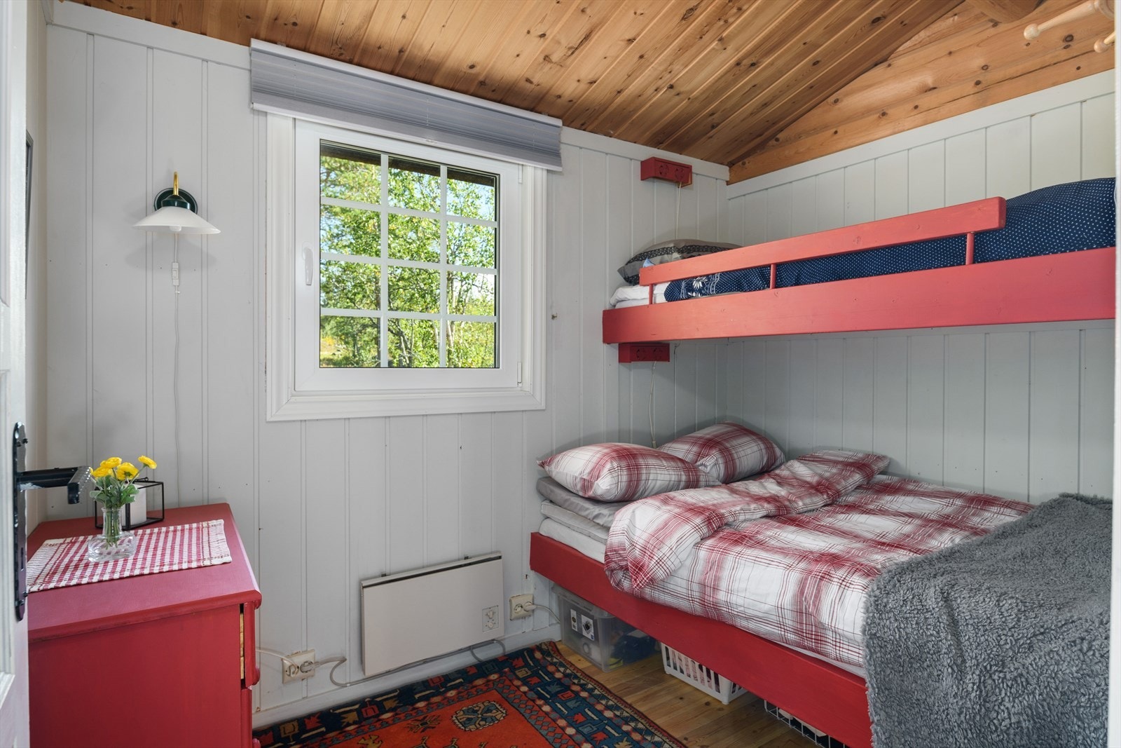 Det tredje soverommet har 3 plassbygde sengeplasser. Galleribilde