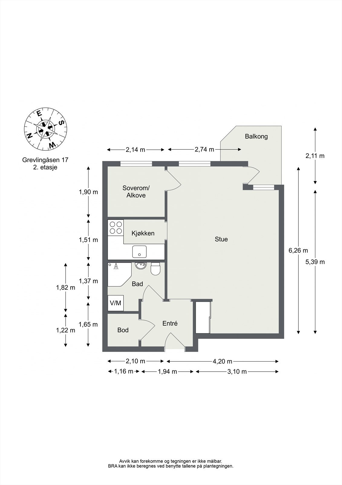 Grevlingåsen 17 - 2. etg. Galleribilde