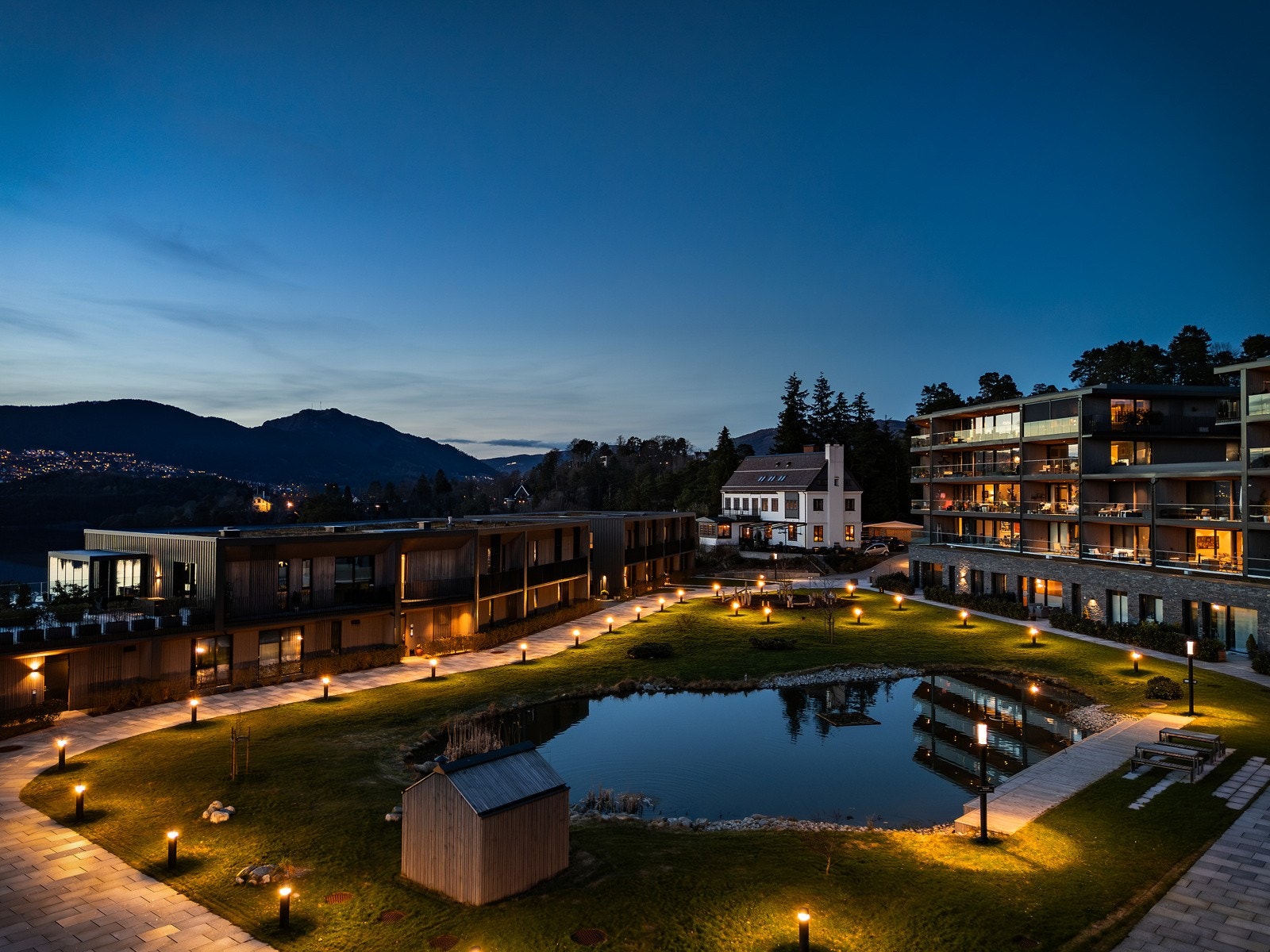 Skjoldnes resort er nå ferdig utviklet. Et godt sted å tilbringe dagene. Galleribilde