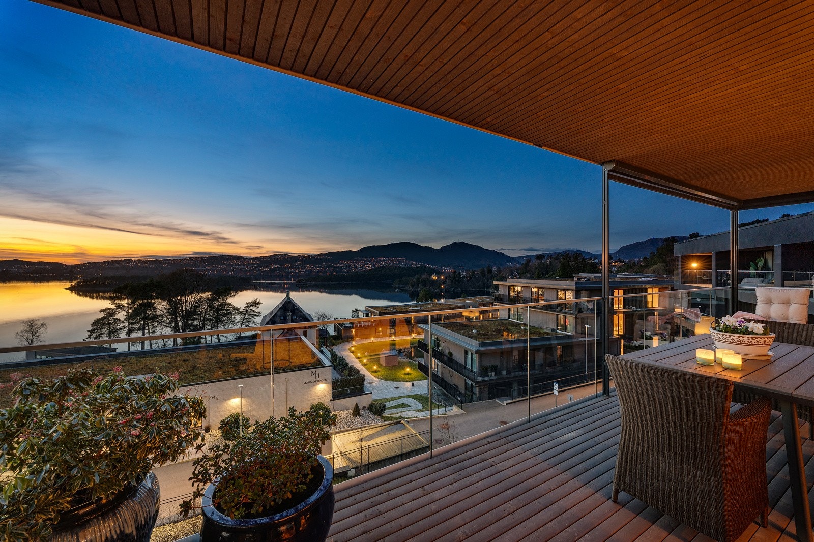 Altanen er romslig med sine 21 kvm. Galleribilde