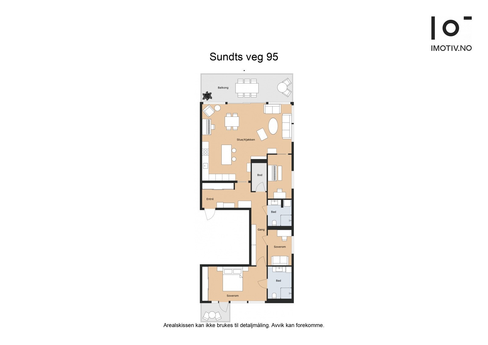 Planløsning 4. etg. Galleribilde