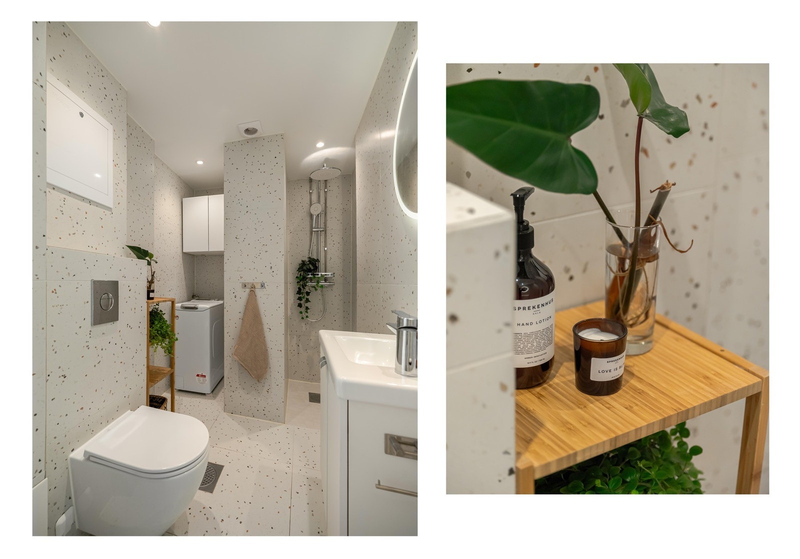 Det er deilig å ha opplegg til egen vaskemaskin. Som en bonus har du tilgang til fellesvaskeri med kostnadsfri bruk av vaskemaskin. Galleribilde