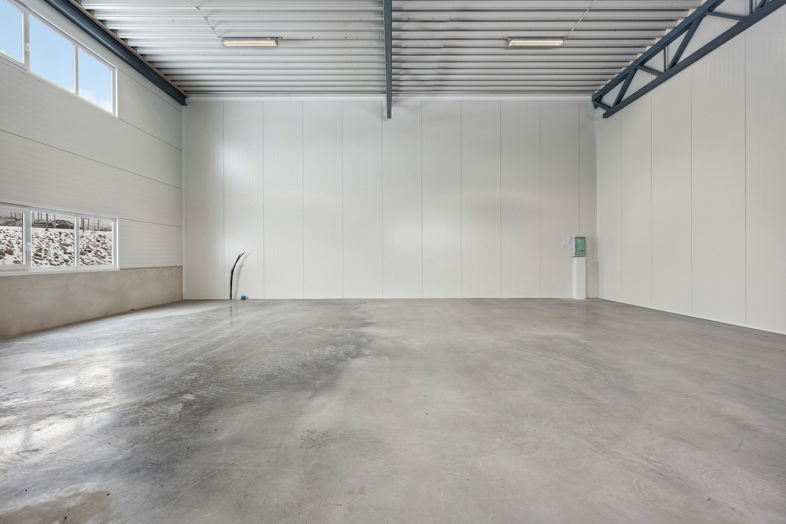 144 kvm lagerseksjon fra annet prosjekt. Galleribilde