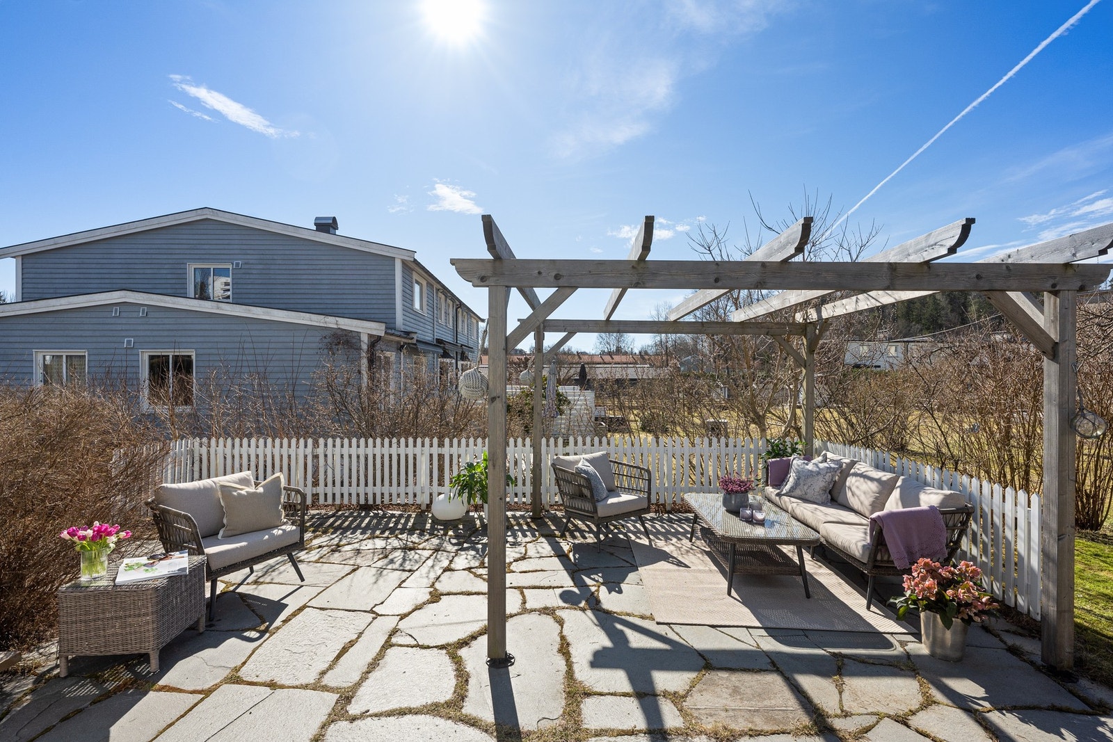 Hyggelig enderekkehus i familievennlige omgivelser Galleribilde