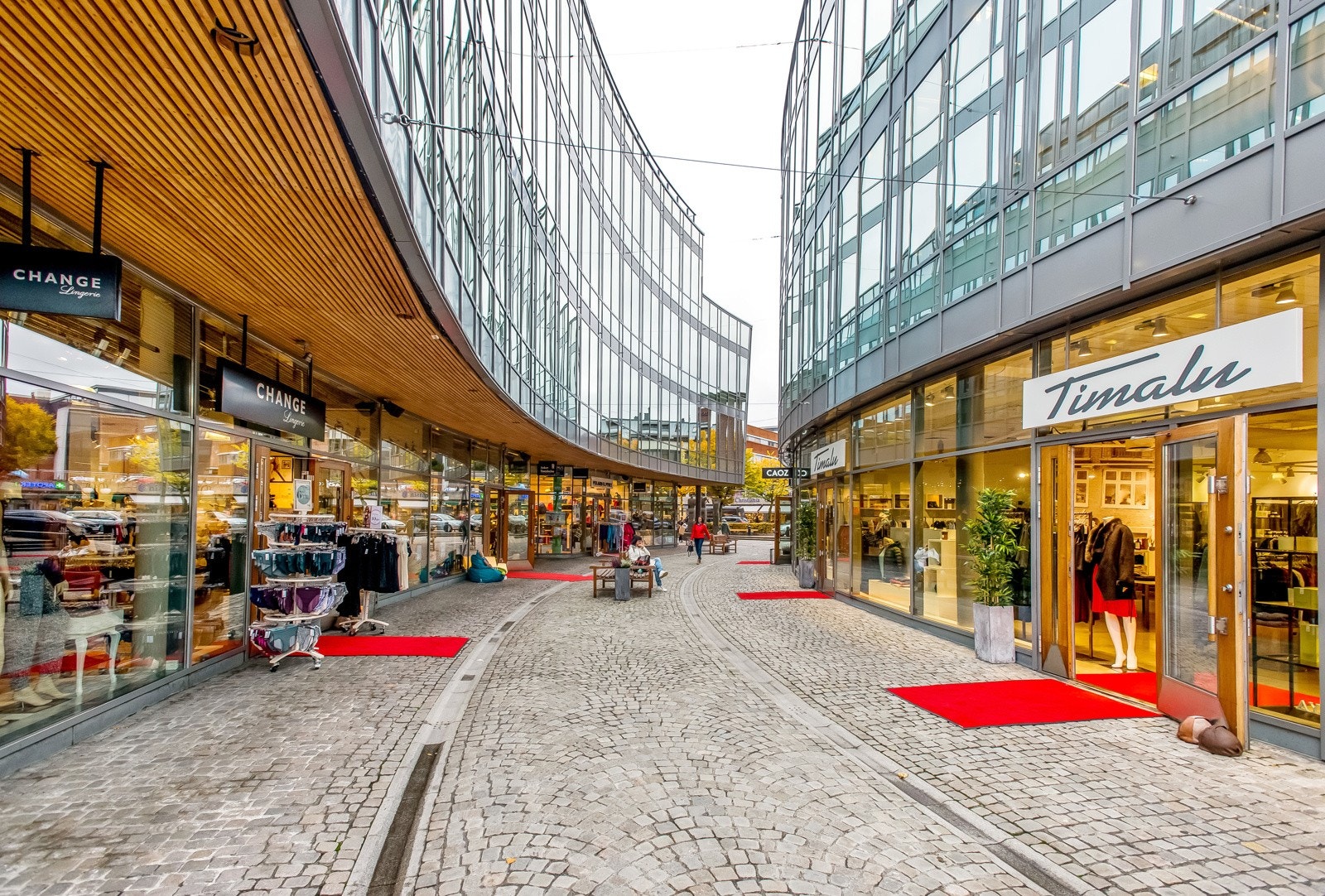 I tillegg til Trekanten kjøpesenter har Asker også et levende sentrum med en rekke flotte butikker Galleribilde