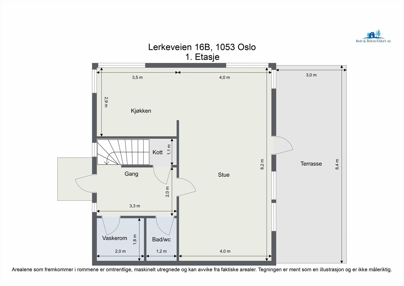 PLANTEGNING 1. ETASJE Galleribilde