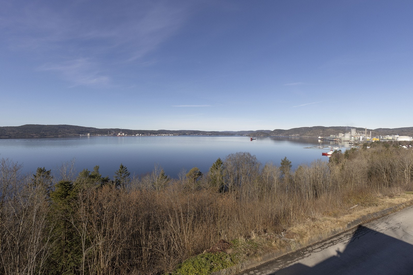 Utsikt fra balkong Galleribilde