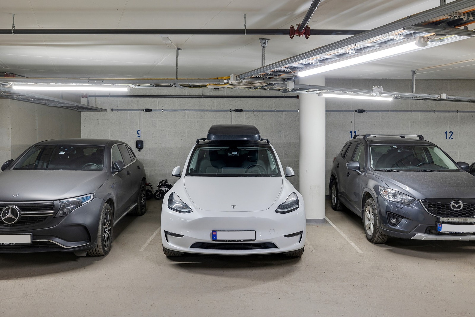 Det medfølger parkeringsplass i felles lukket garasjeanlegg Galleribilde