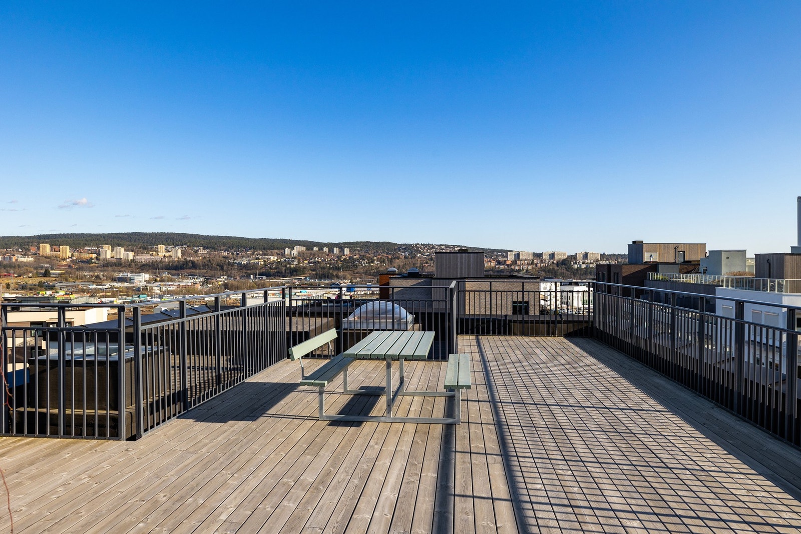Her kan du nyte solfylte dager, samt en fantastisk utsikt over Oslo! Galleribilde