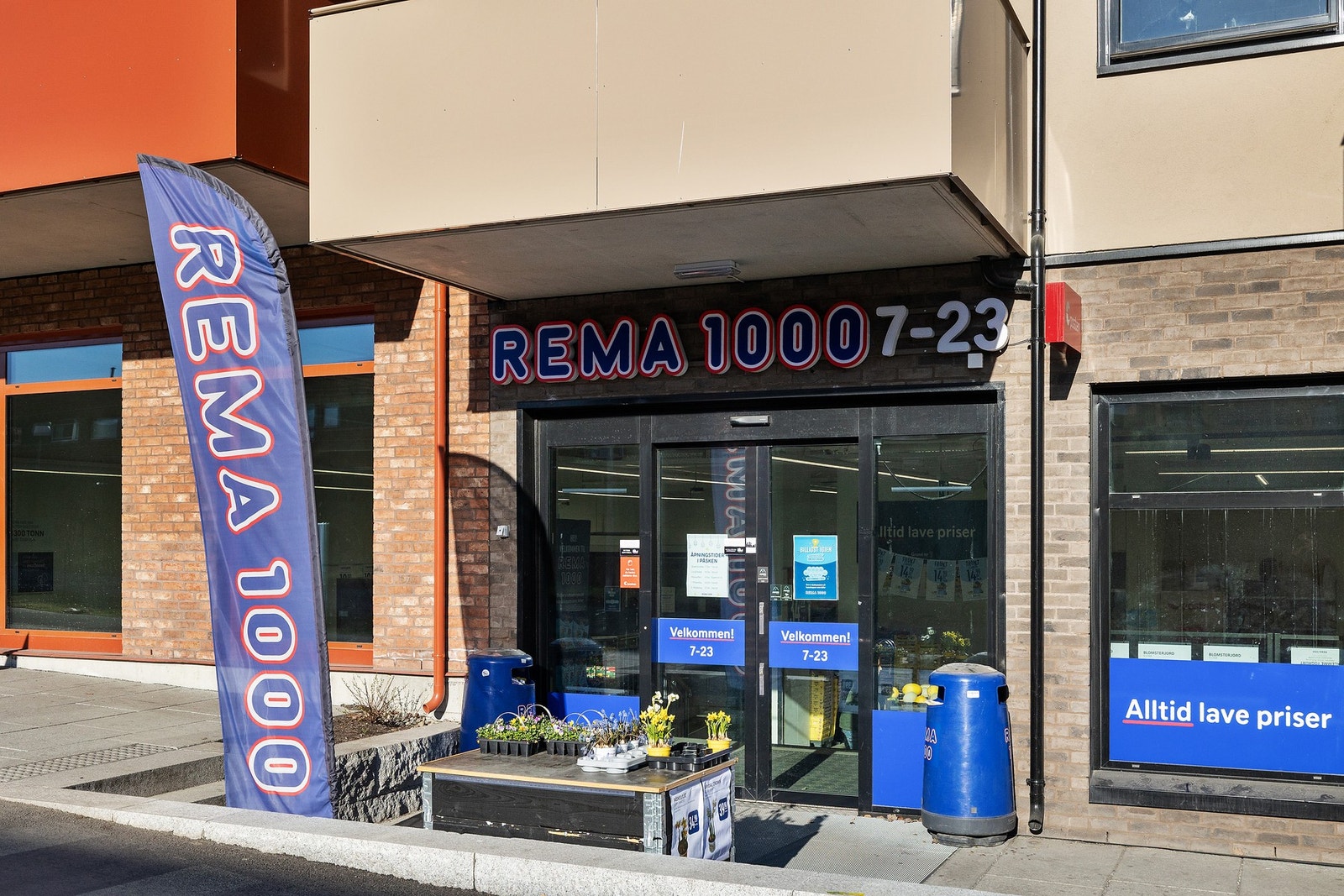 Rema 1000 i umiddelbar nærhet Galleribilde