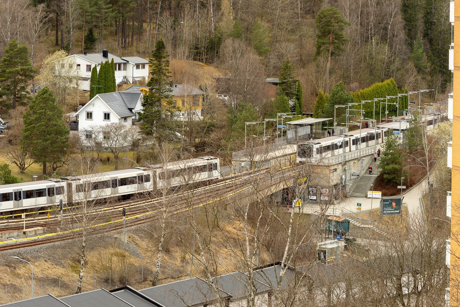 Tveita T-bane ligger kun 5 minutter fra leiligheten. Galleribilde