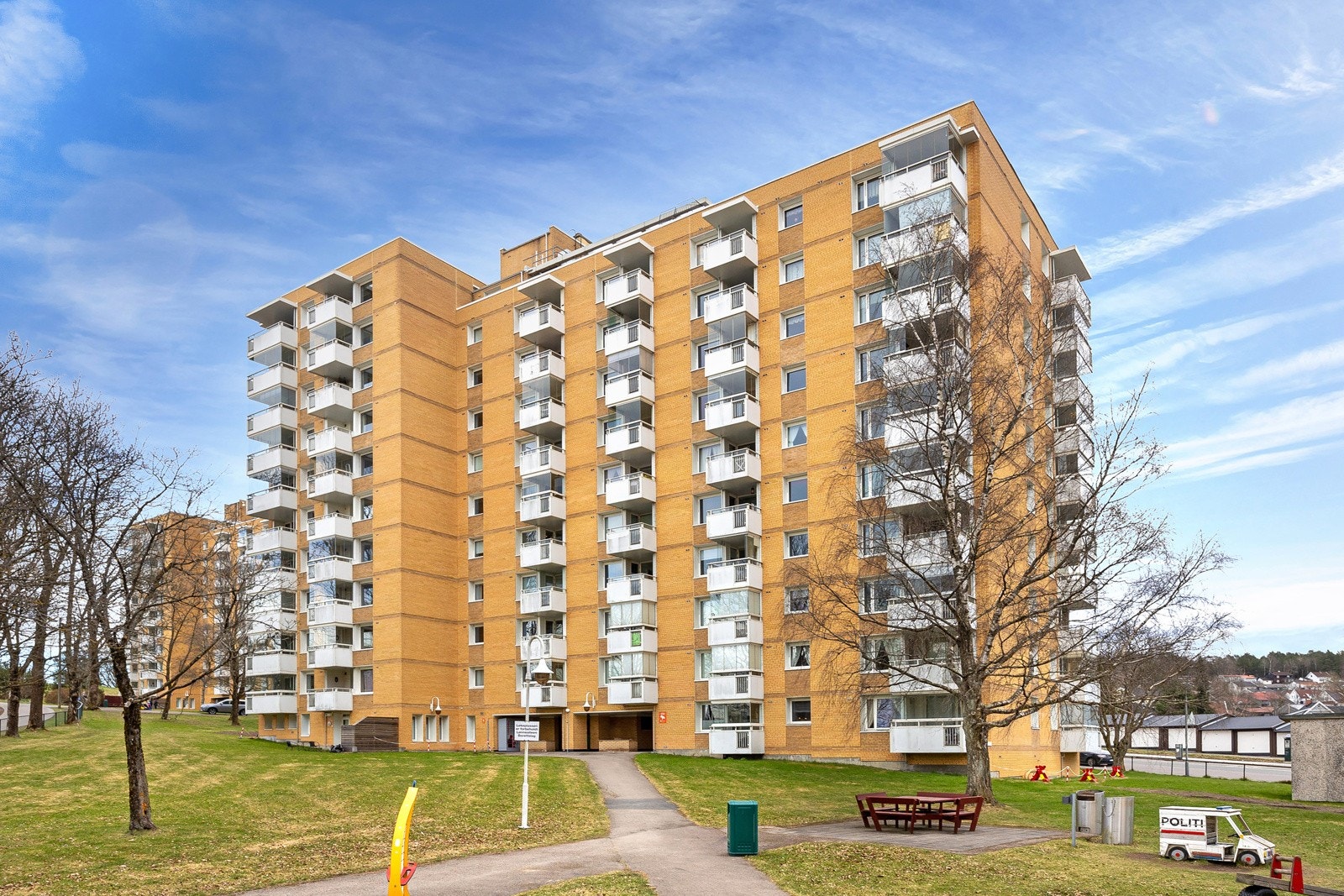 Borettslaget ligger sentralt til på Tveita innenfor bomringen. Galleribilde