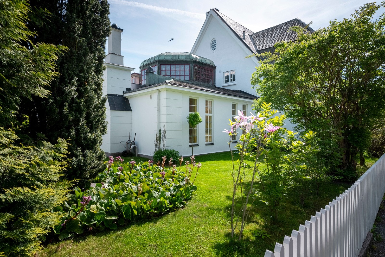 Et representativt borgerhjem bygget typisk for adel og handelsborgerskapet. Galleribilde