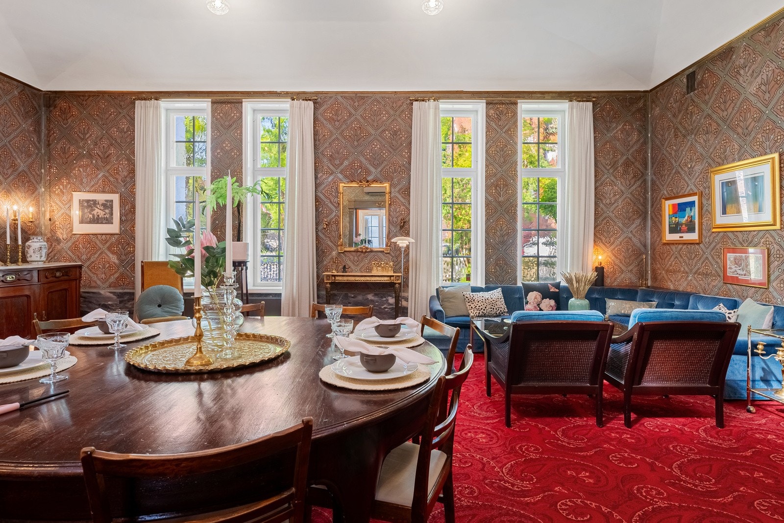 Tenk deg å feire julaften og invitere til selskap her! Galleribilde