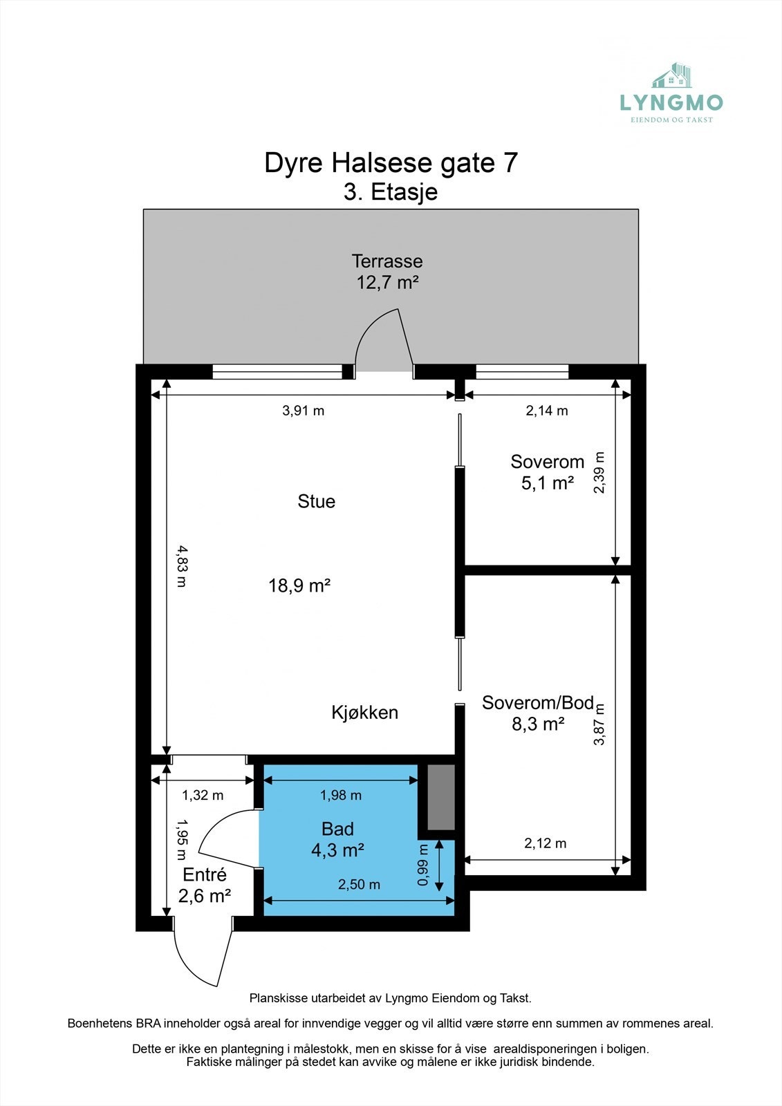 Planskisse Galleribilde