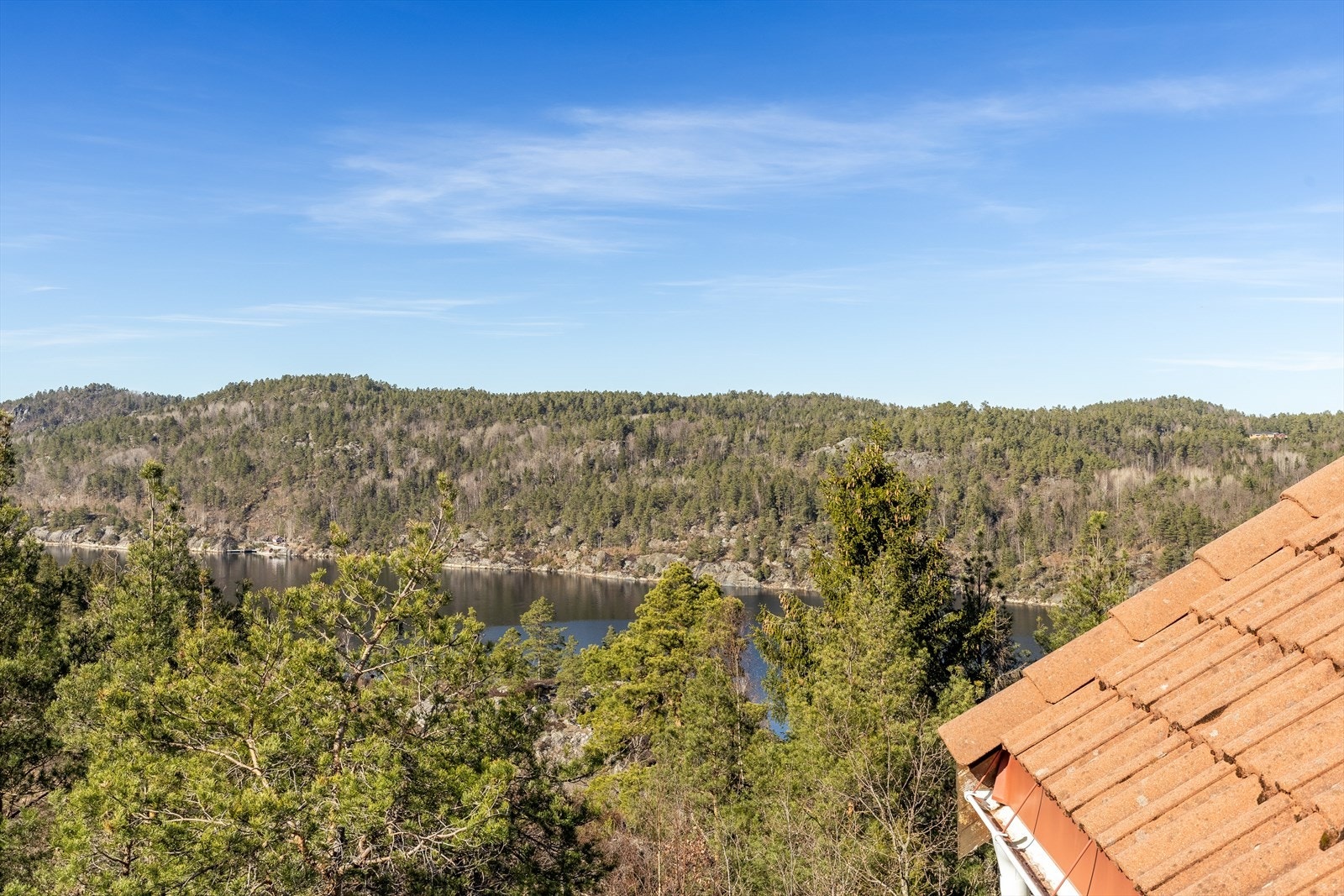 Utsikt fra balkong i 2. etasje Galleribilde